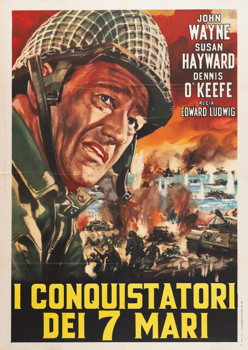 Poster 2 for the film The Fighting Seabees (1944)