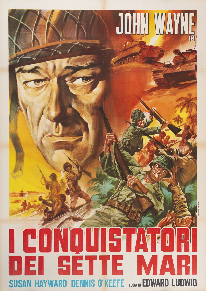 I conquistatori dei sette mari - Manifesto 3