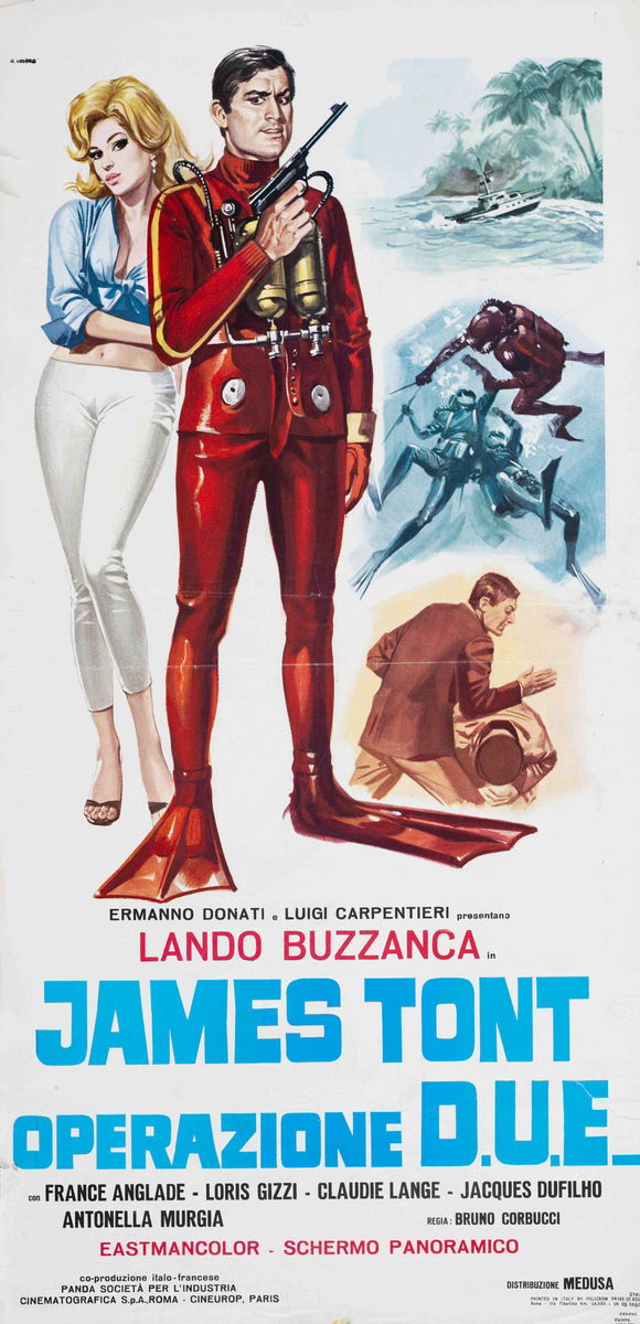 James Tont Operation T.W.O. - Lobby Card 1