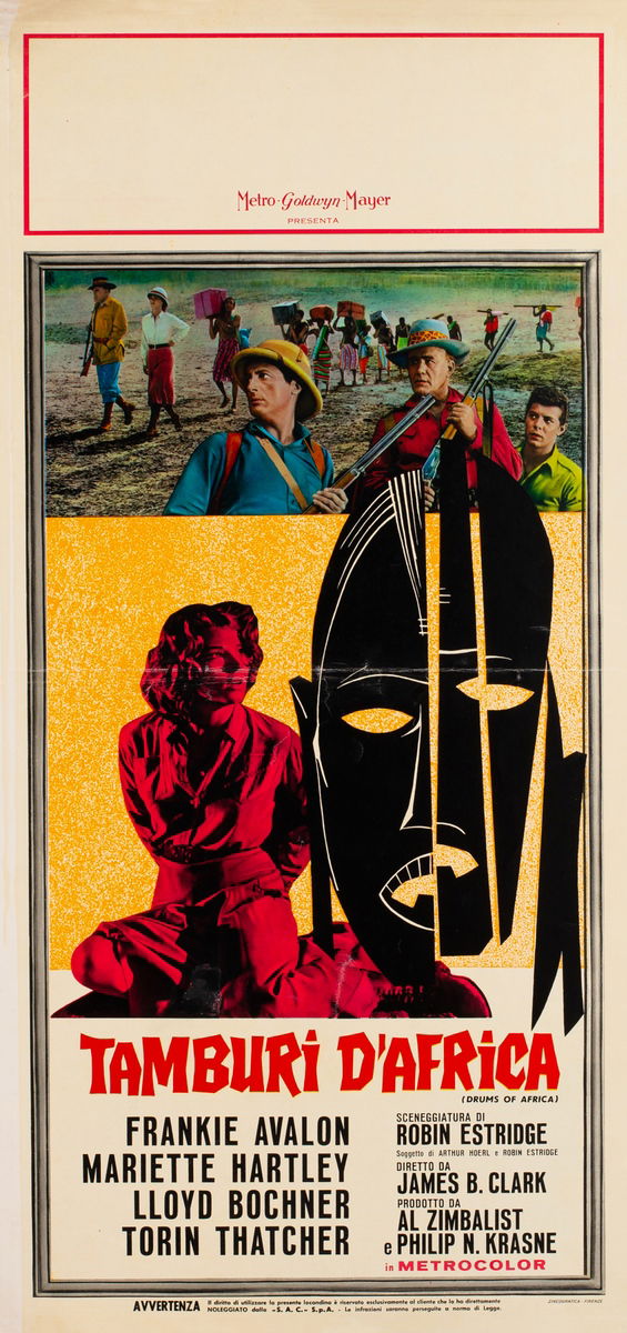 Drums of Africa - Lobby Card 1