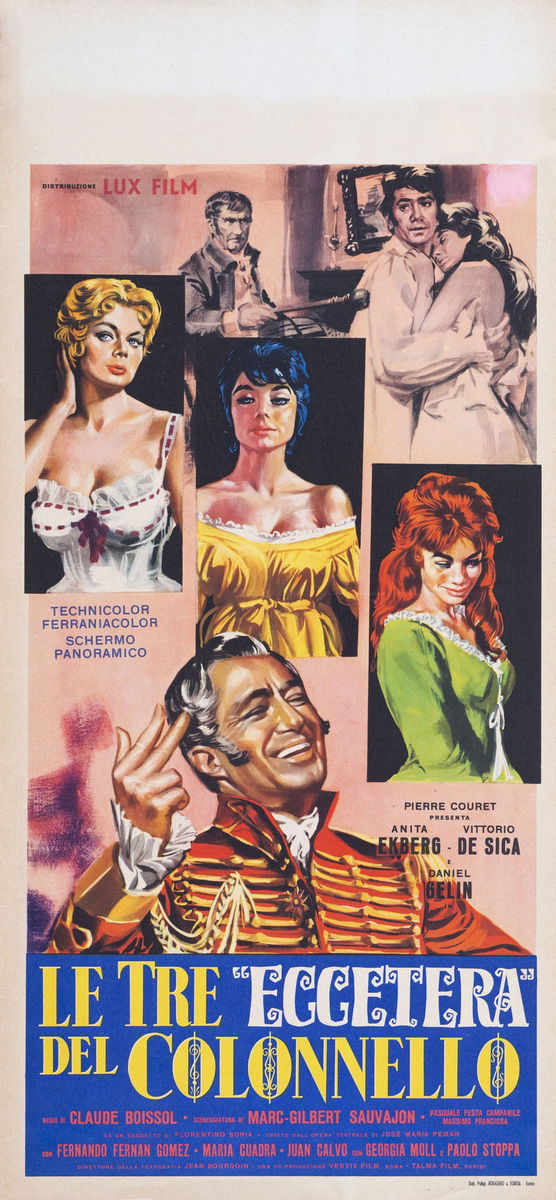 Three Etc.'s and the Colonel - Lobby Card 1