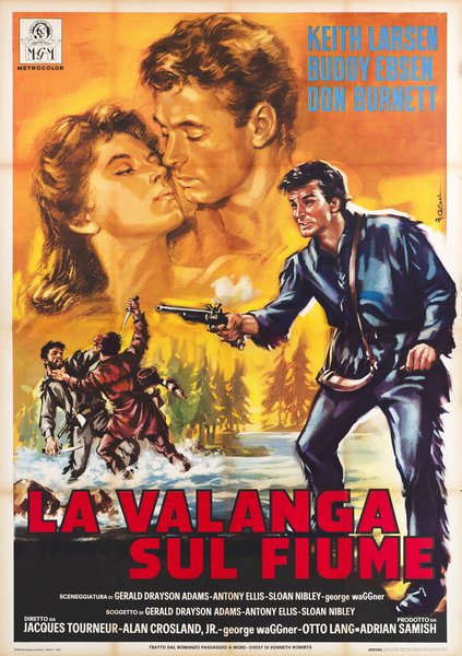 La valanga sul fiume