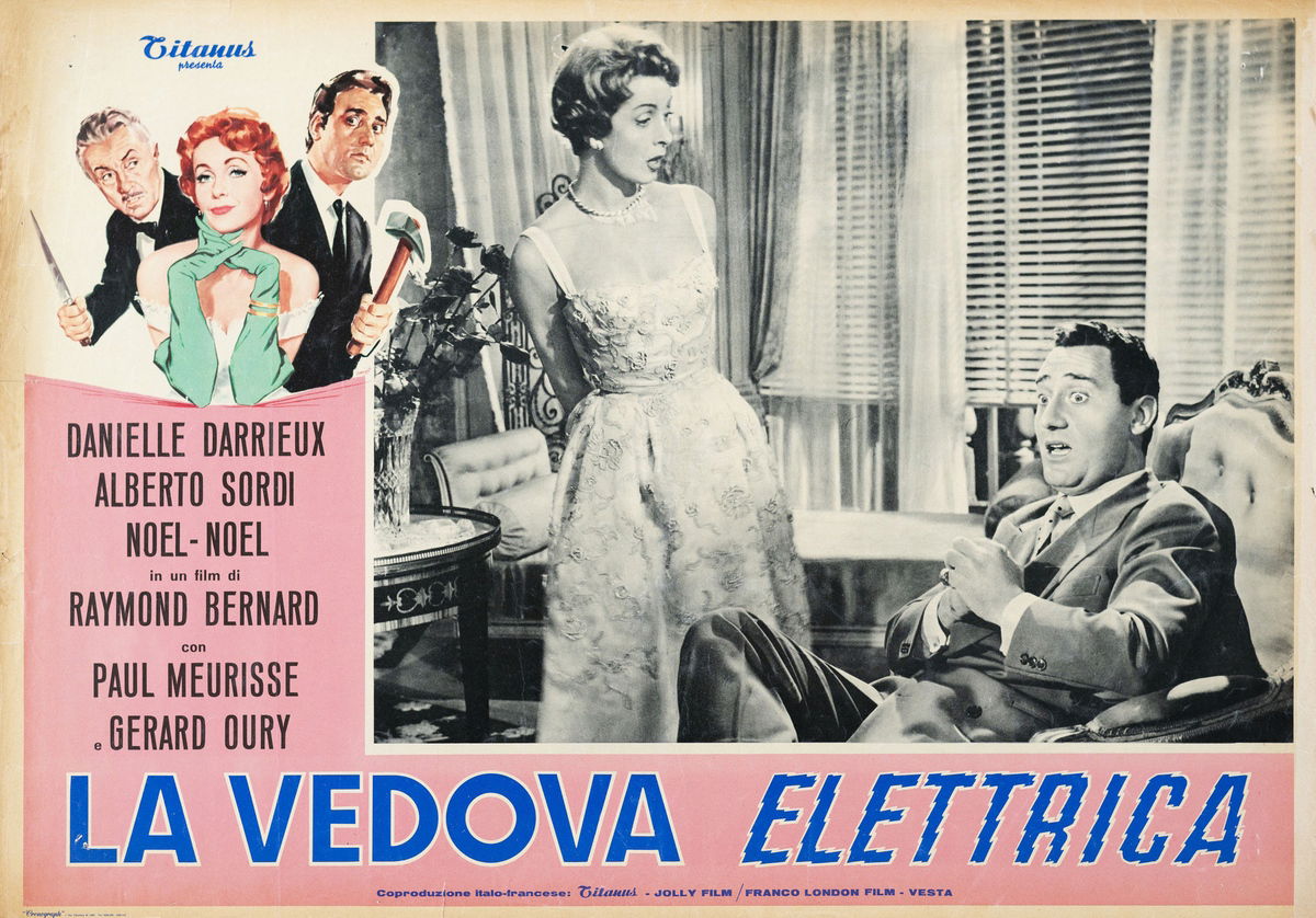 La vedova elettrica - Fotobusta 1