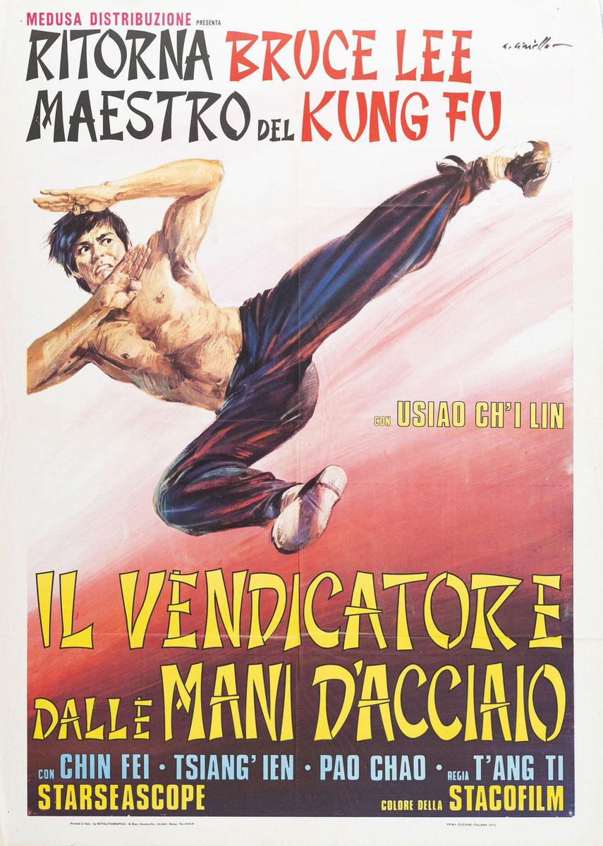 Il vendicatore dalle mani d'acciaio - Manifesto 1