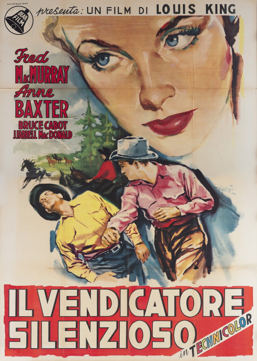 Il vendicatore silenzioso - Manifesto 1