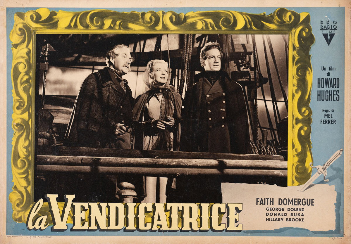 Fotobusta 2 per il film La vendicatrice (1950)