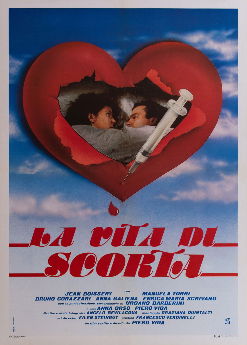 La vita di scorta - Manifesto 1