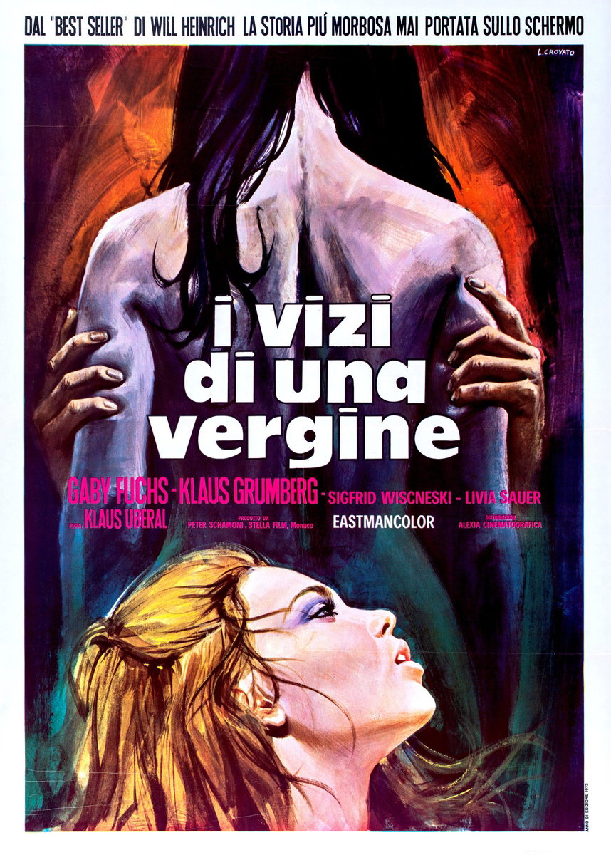Poster 2 for the film As You Like It (1970), painted by Luciano Crovato