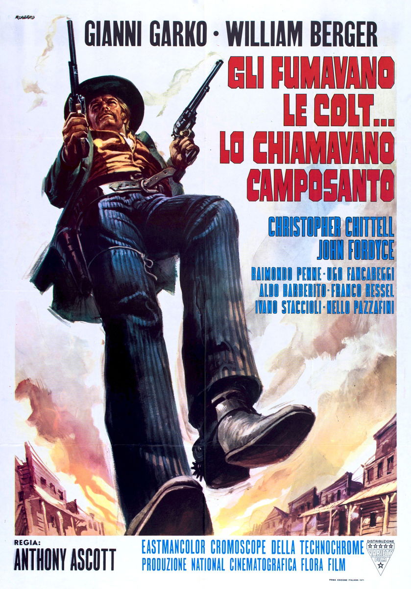 Gli fumavano le Colt... lo chiamavano Camposanto - Manifesto 1