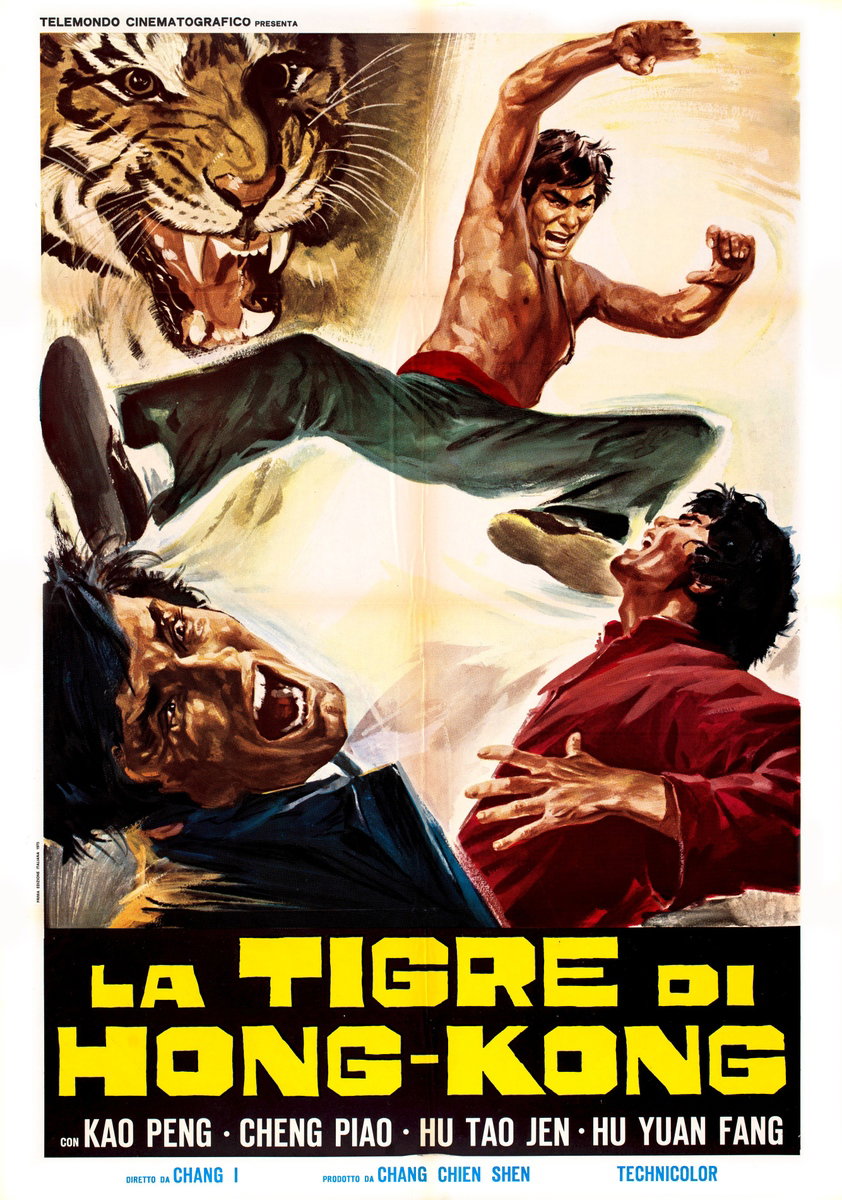Manifesto 2 per il film La tigre di Hong Kong (1973)