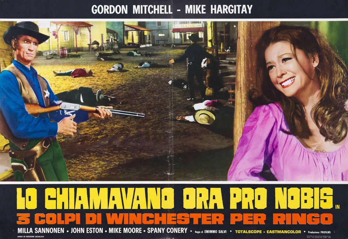 3 colpi di Winchester per Ringo - Fotobusta 1