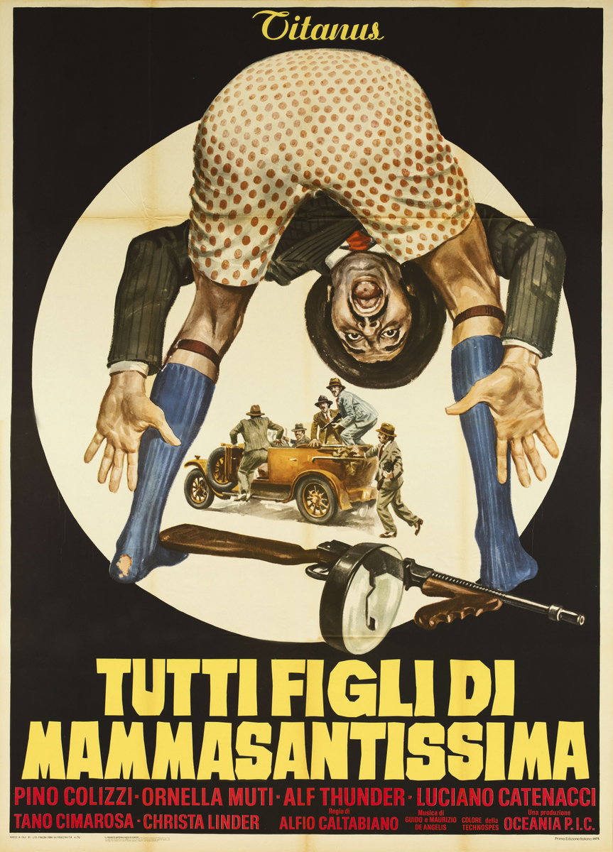 Poster 2 for the film All Sons of the Saintest Mother (1973)