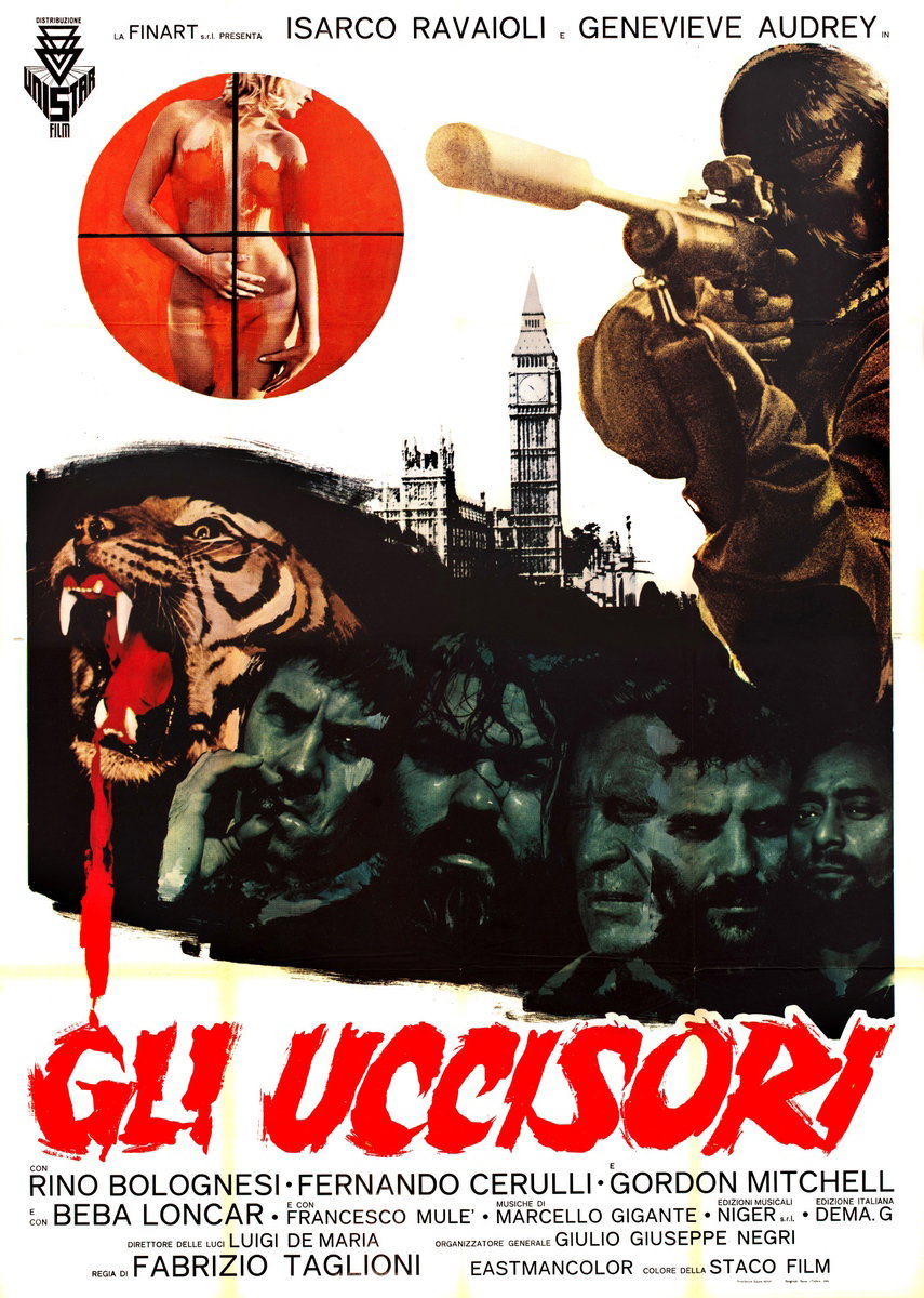 Manifesto 2 per il film Gli Uccisori (1977)