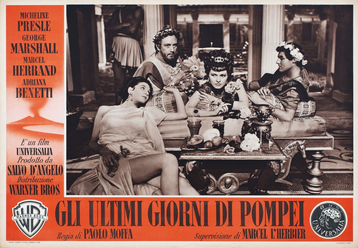 Gli ultimi giorni di Pompei - Fotobusta 1