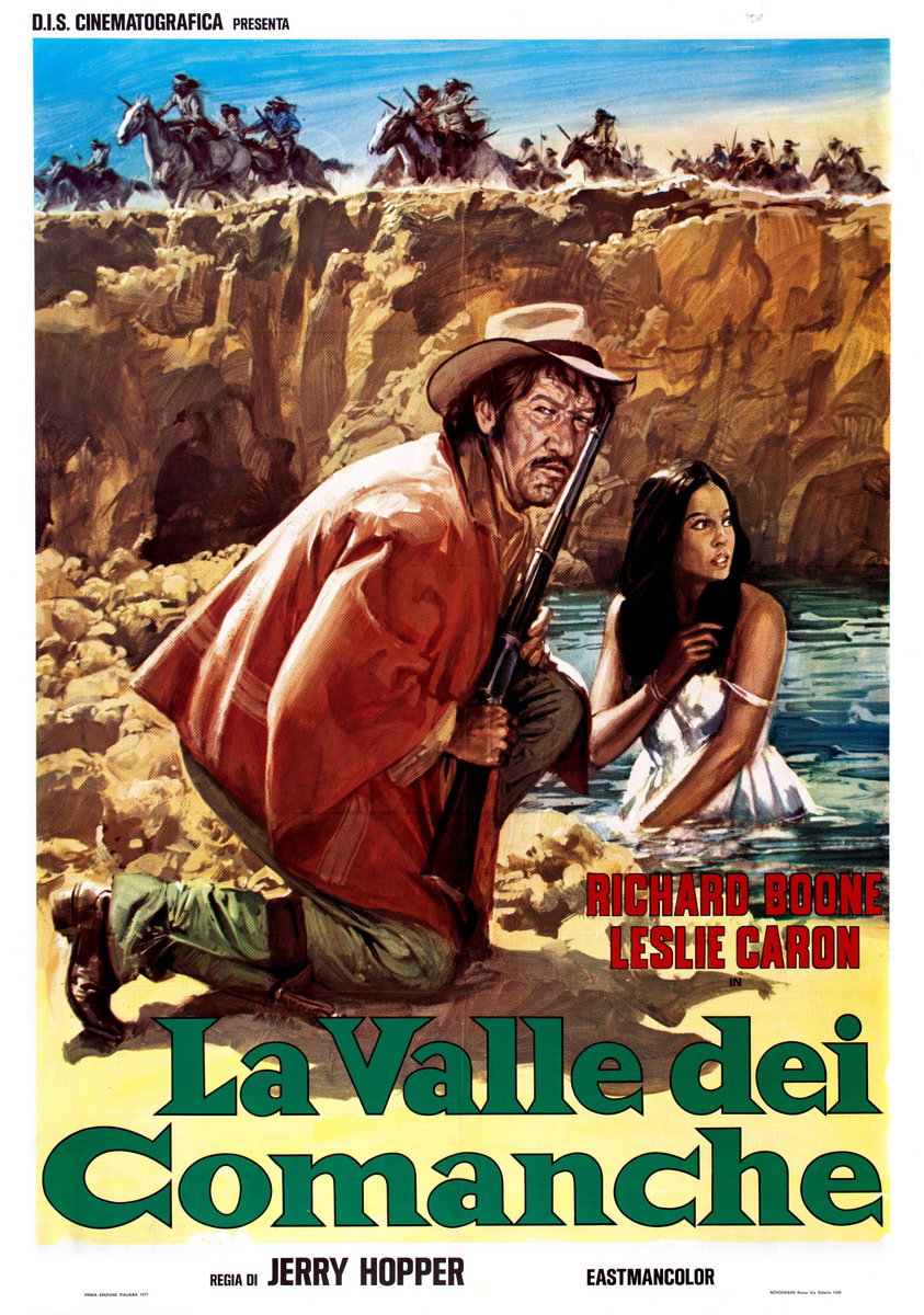 Manifesto 2 per il film La valle dei Comanche (1976)