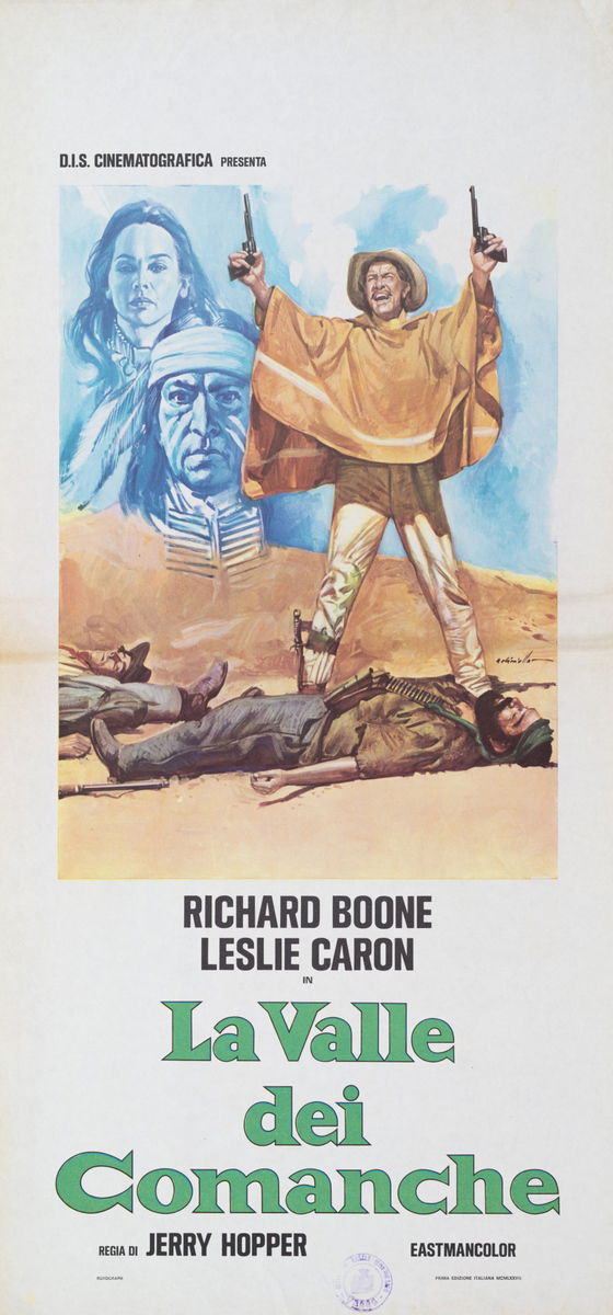 La valle dei Comanche - Lobby Card 1