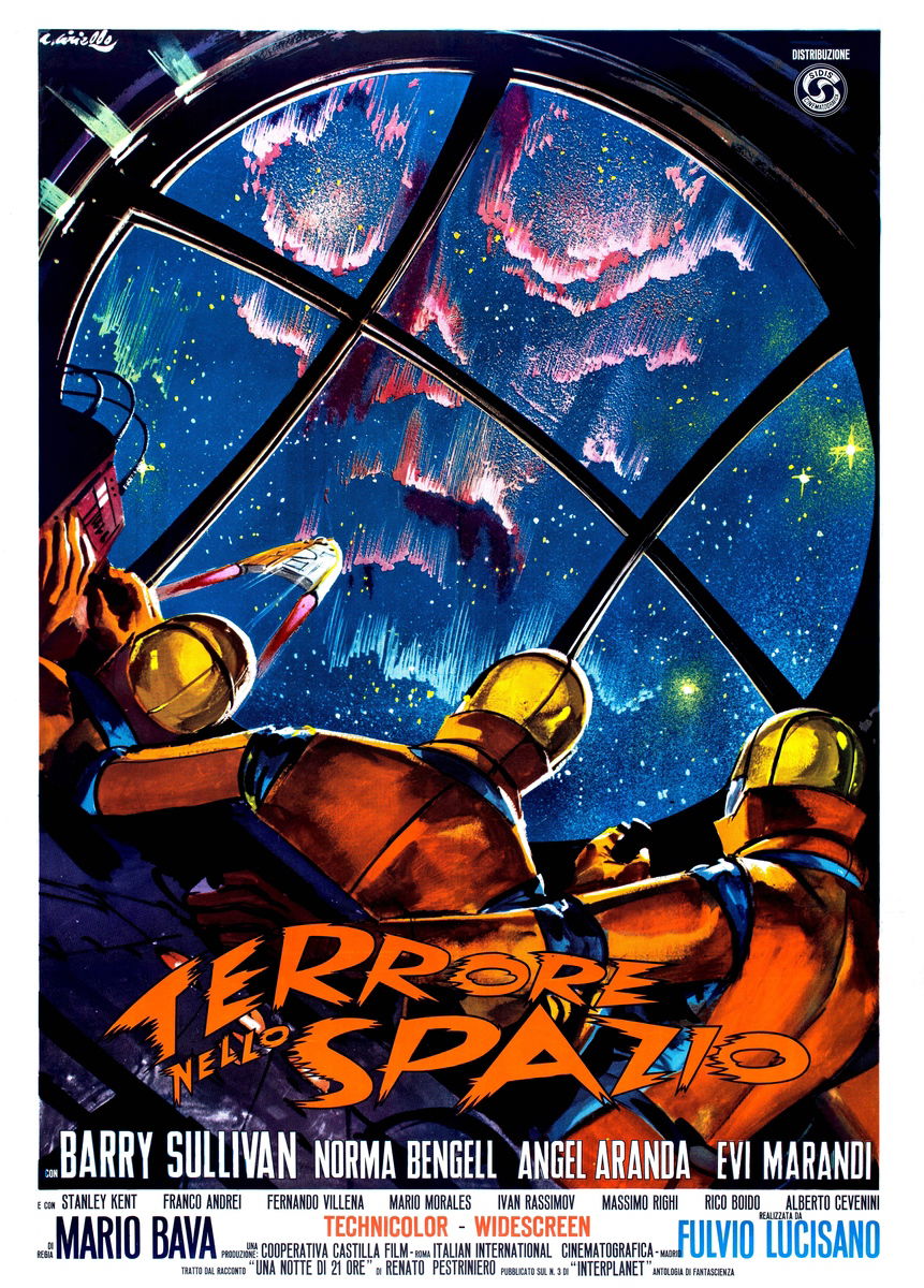 Terrore nello spazio - Manifesto 1
