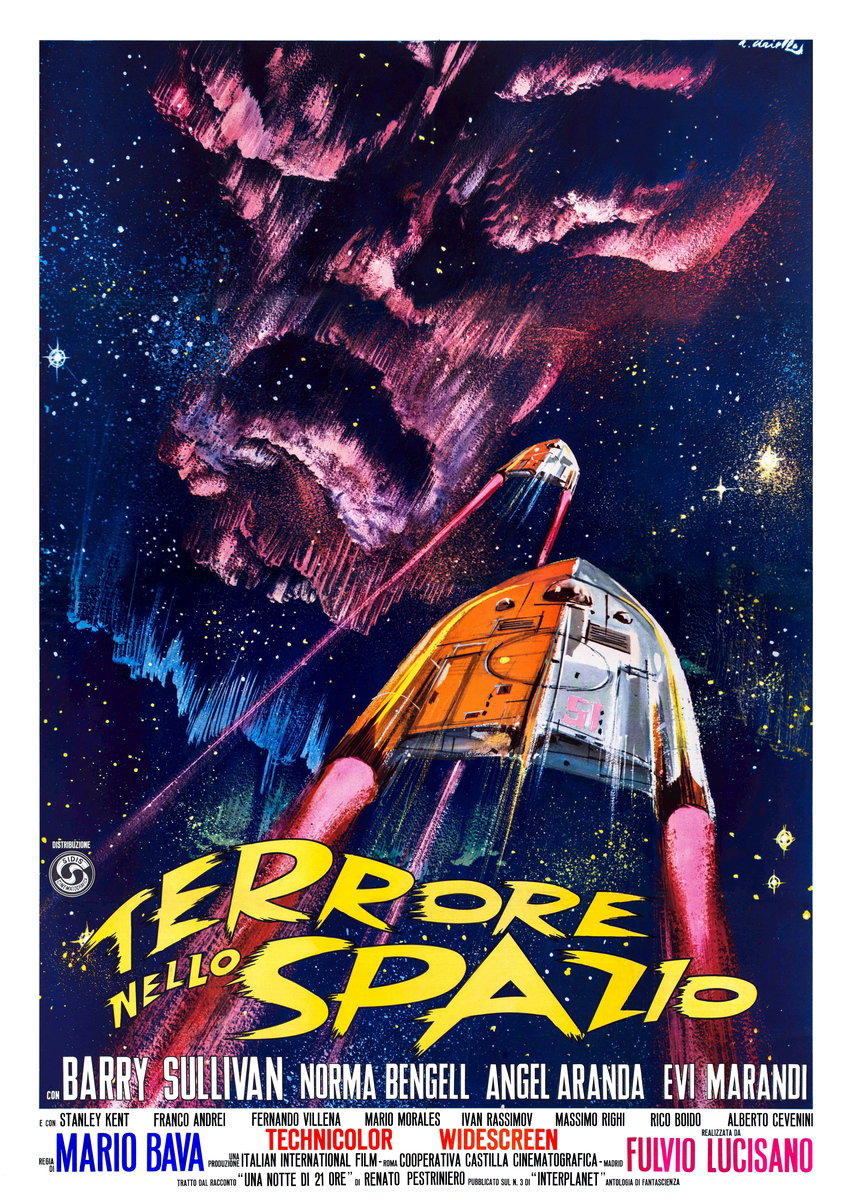 Terrore nello spazio - Manifesto 2