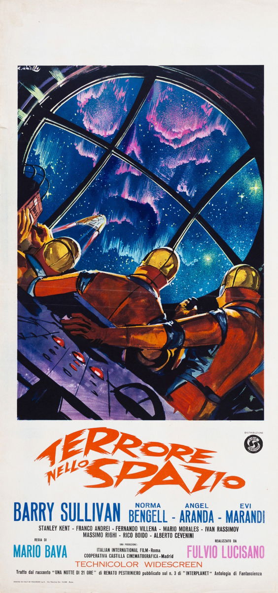 Planet of the Vampires - Lobby Card 1