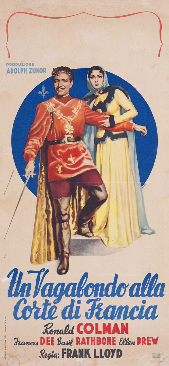 Un vagabondo alla corte di Francia - Locandina 1