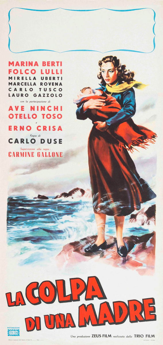 La colpa di una madre - Locandina 1