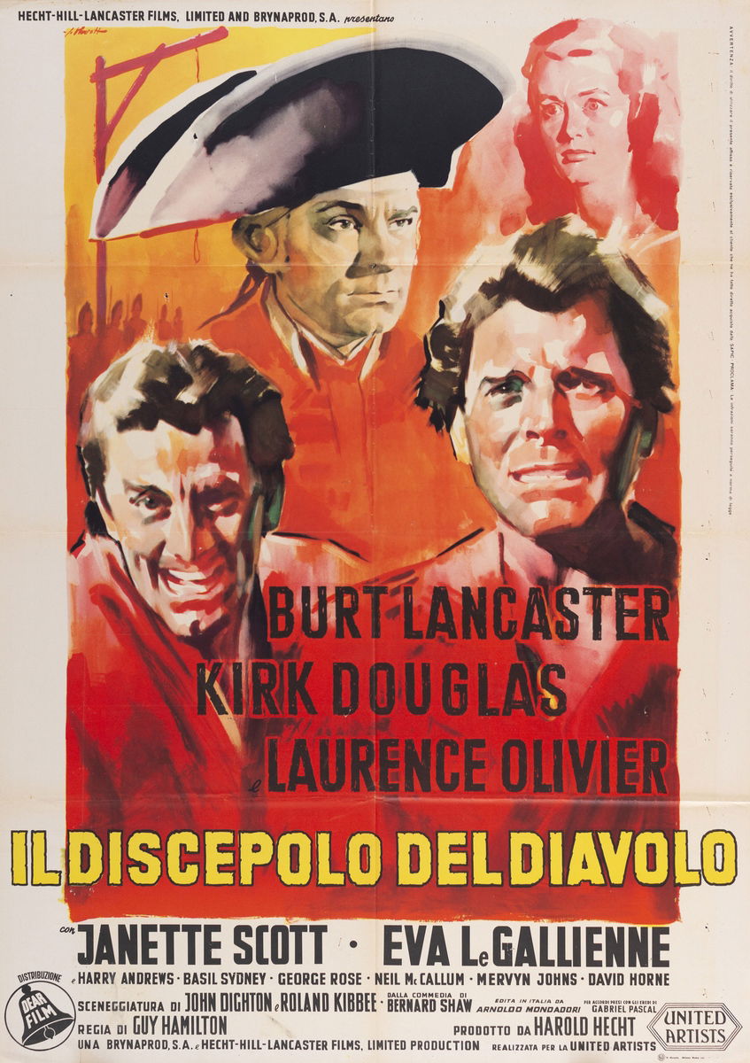 Il discepolo del diavolo - Manifesto 1