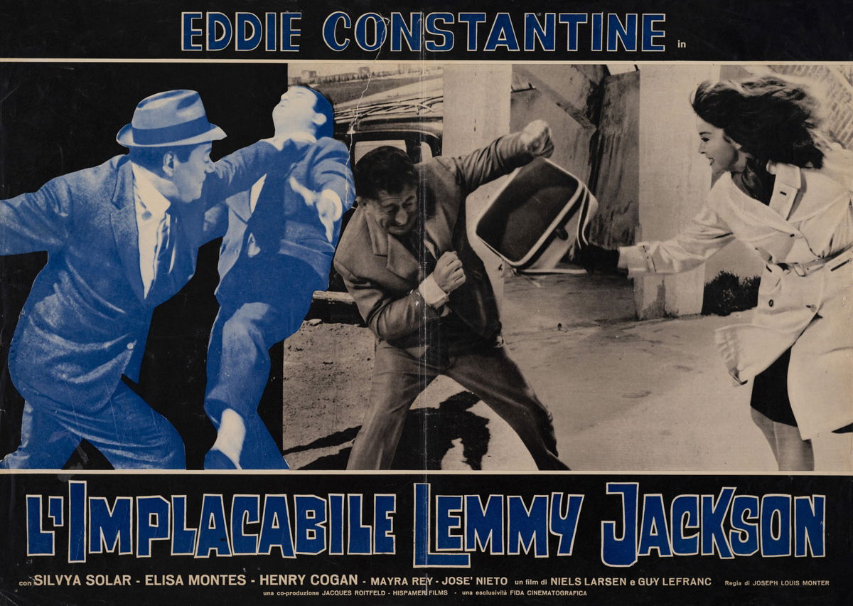 L'implacabile Lemmy Jackson - Fotobusta 1