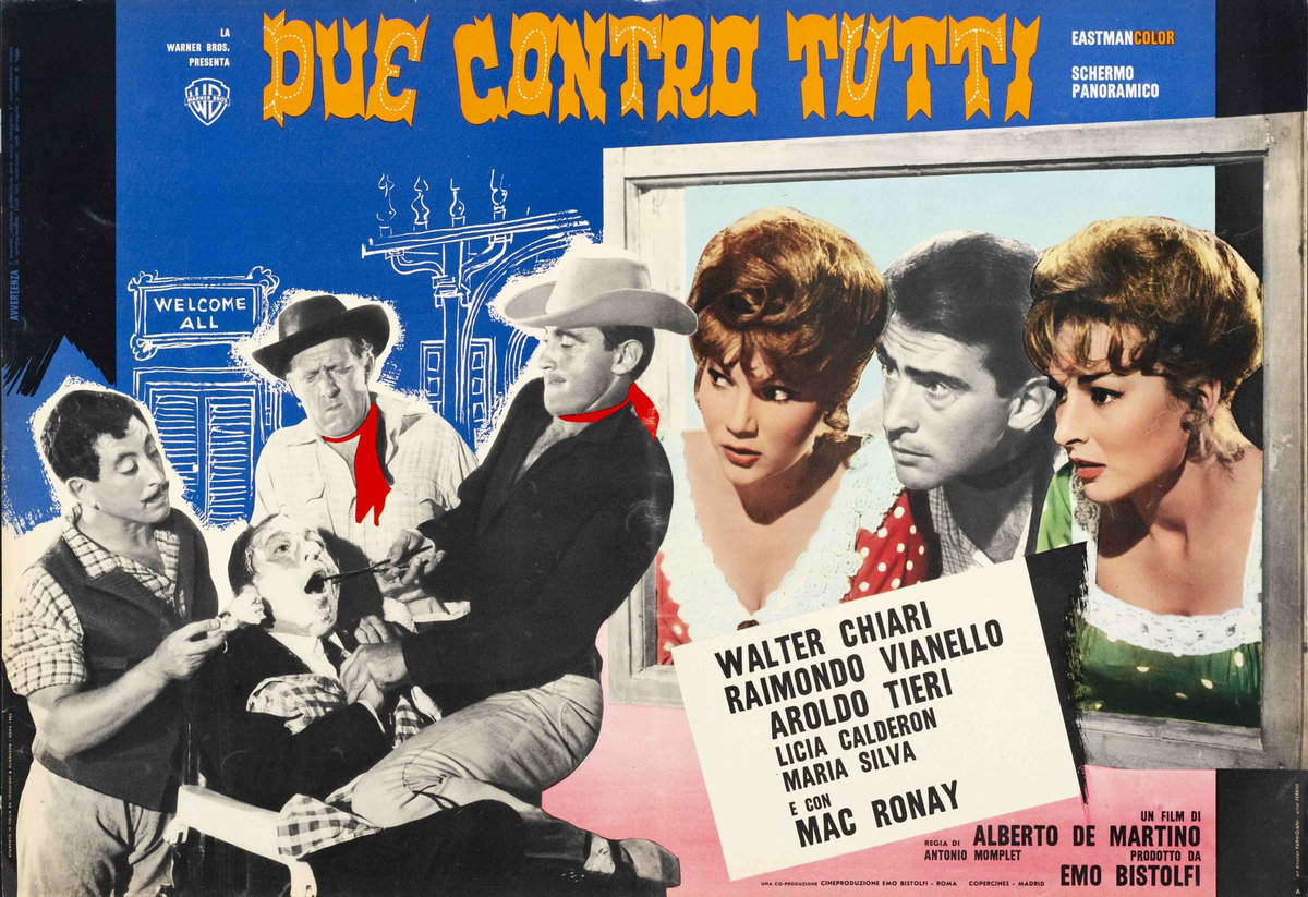 Fotobusta 2 per il film Due contro tutti (1962)