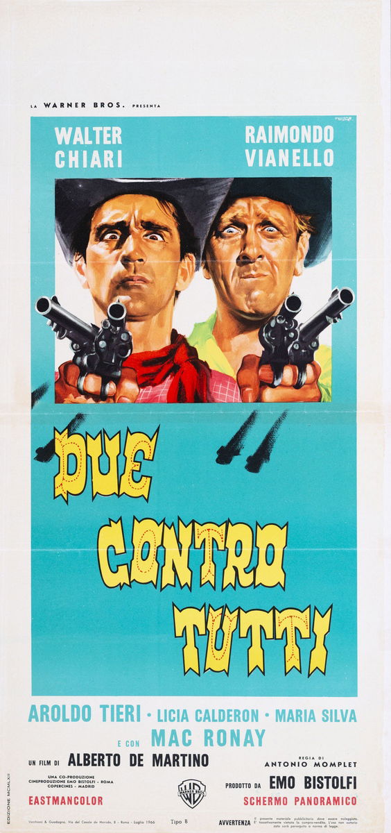 Due contro tutti - Locandina 1