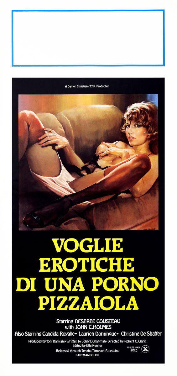 Voglie erotiche di una porno pizzaiola - Locandina 1