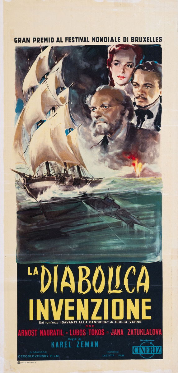 The Fabulous World of Jules Verne - Lobby Card 1