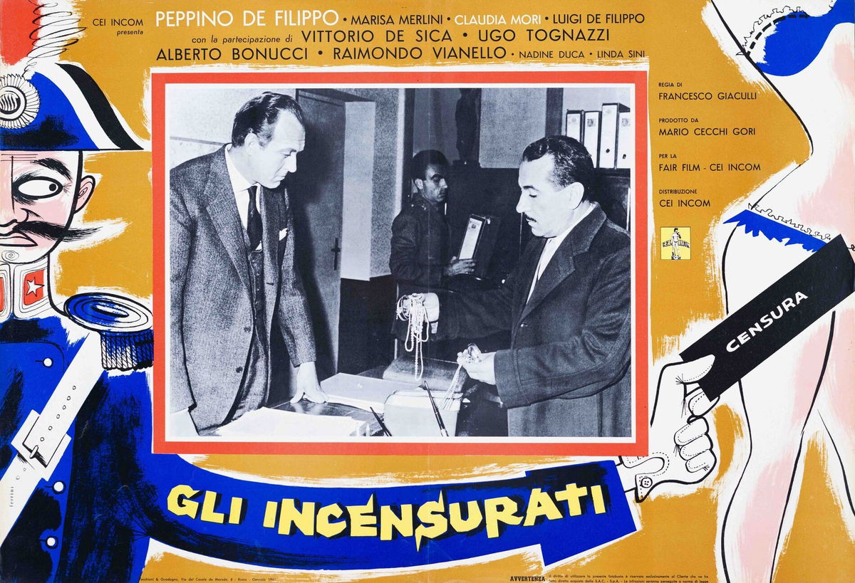 Gli incensurati - Fotobusta 1