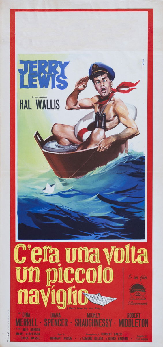 Don't Give Up the Ship - Lobby Card 1