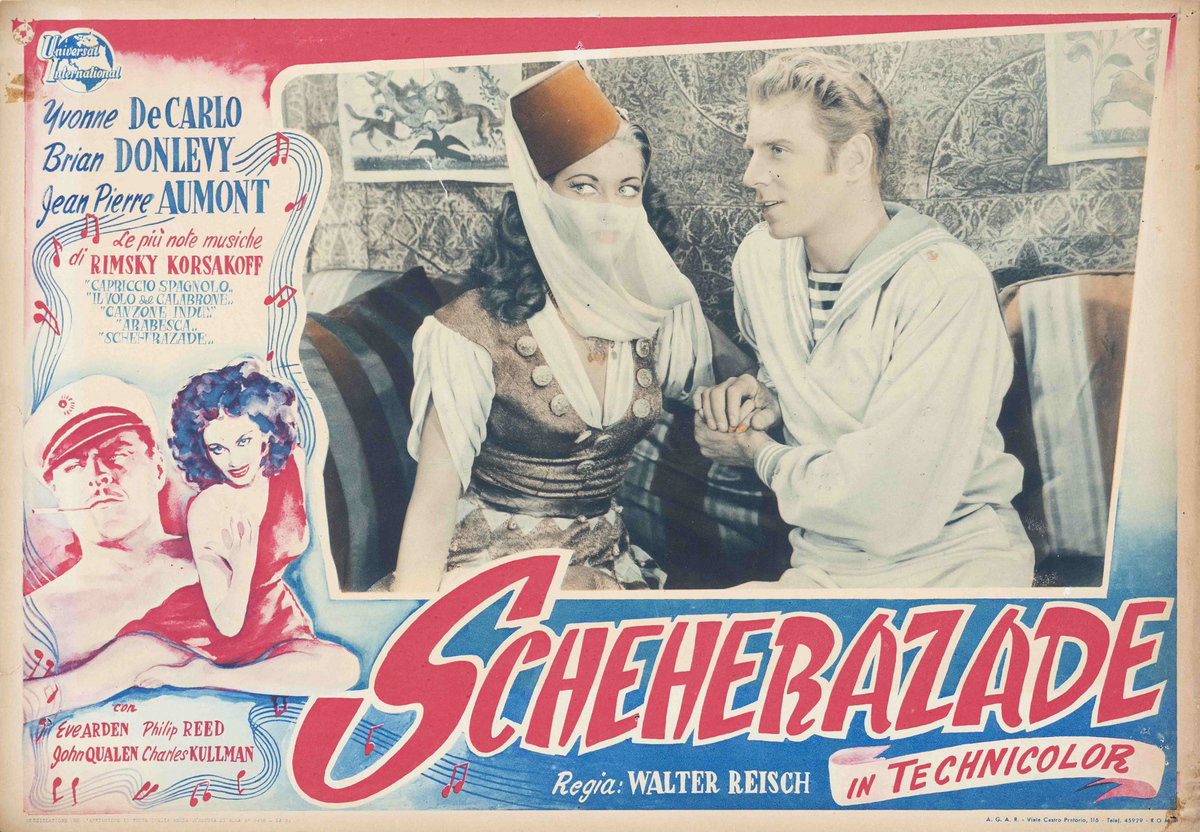 Lobby Card 2 for the film Song of Scheherazade (1947)