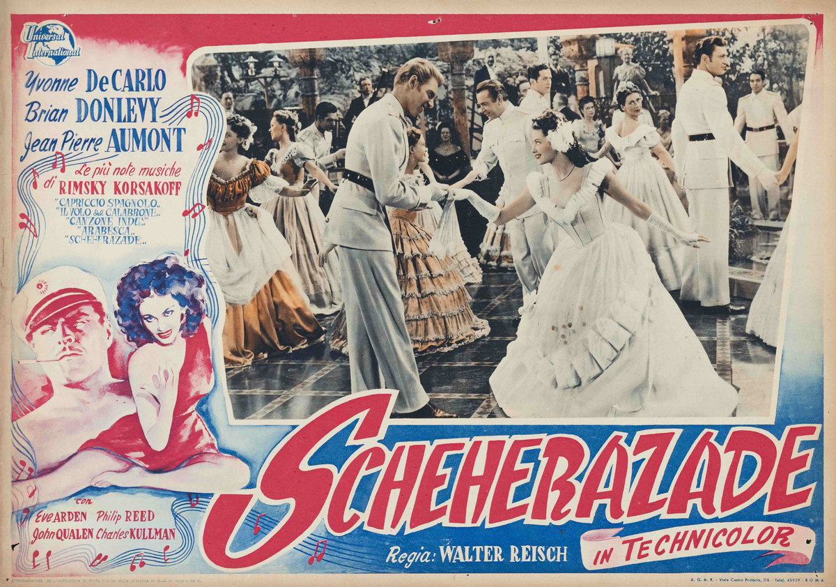 Lobby Card 3 for the film Song of Scheherazade (1947)