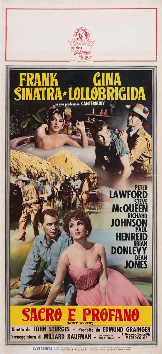 Locandina 2 for the film Never So Few (1959)