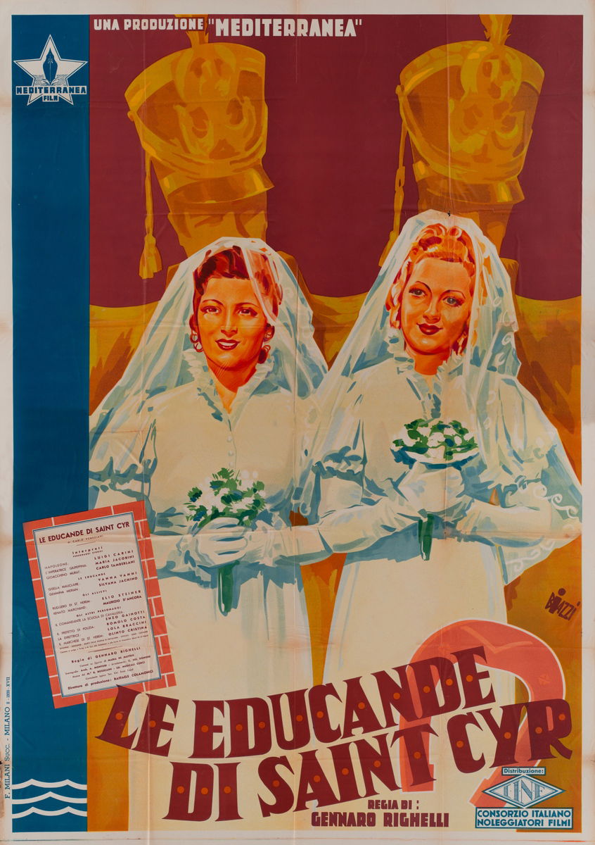 Le educande di Saint - Manifesto 1