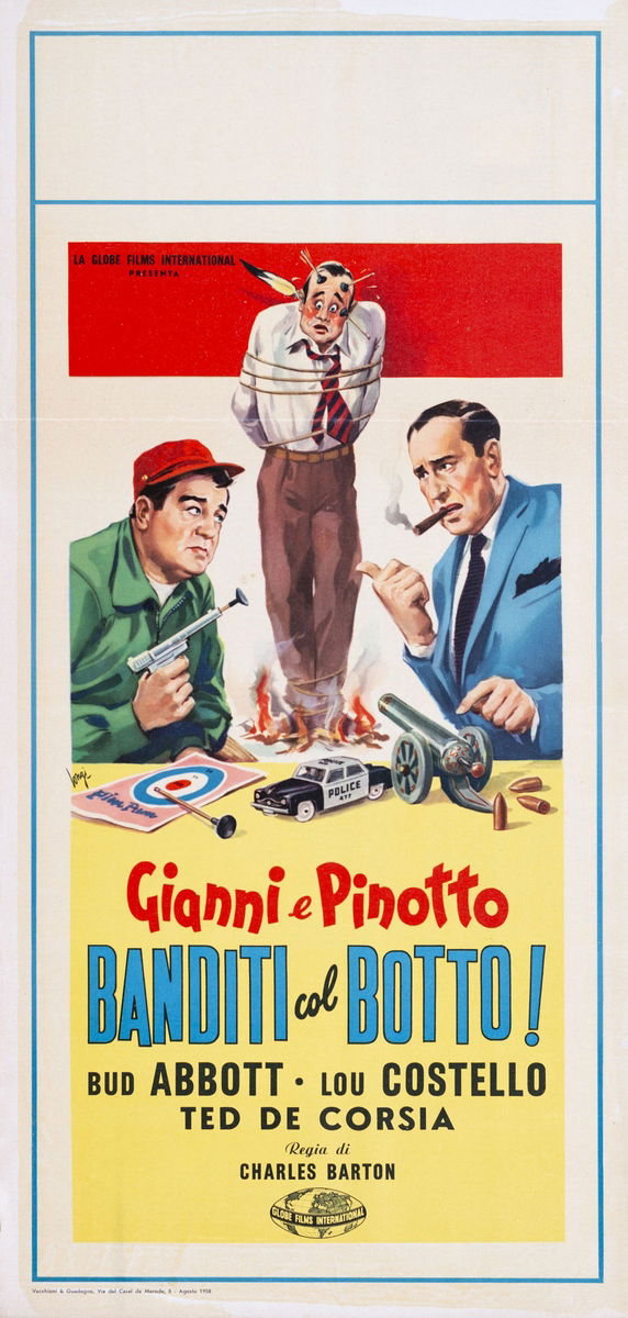 Gianni e Pinotto banditi col botto - Locandina 1