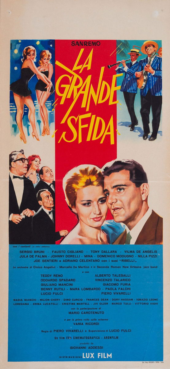 Sanremo - La grande sfida - Locandina 1