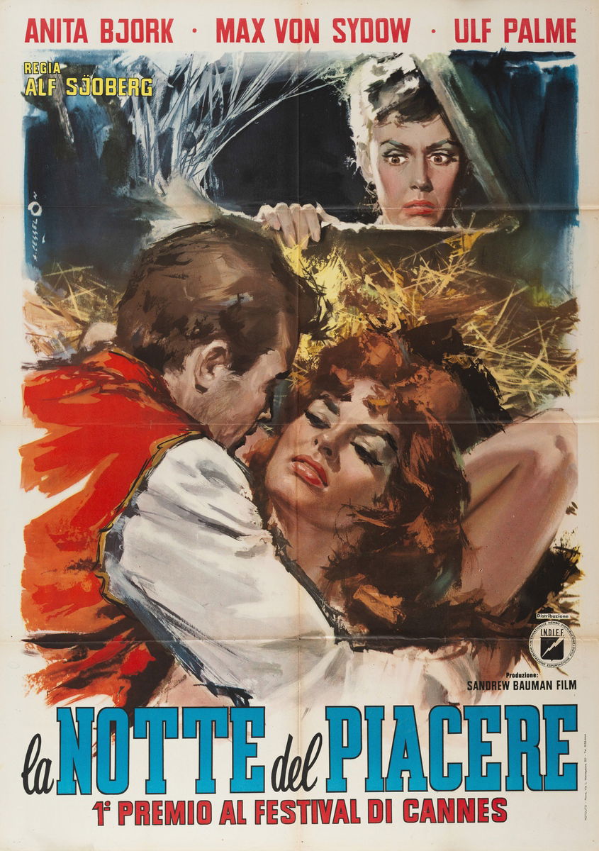 La notte del piacere - Manifesto 1