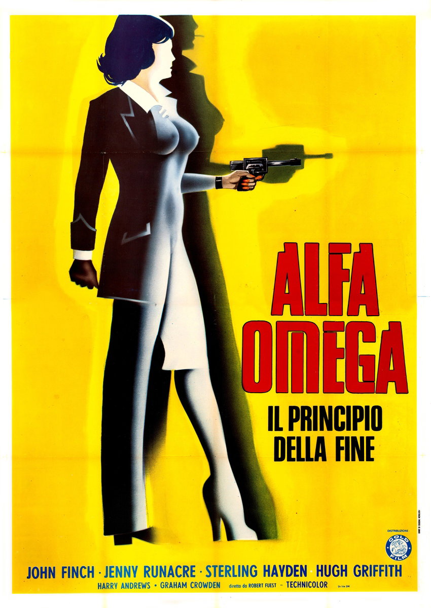 Manifesto 2 per il film Alfa Omega - Il principio della fine (1973)