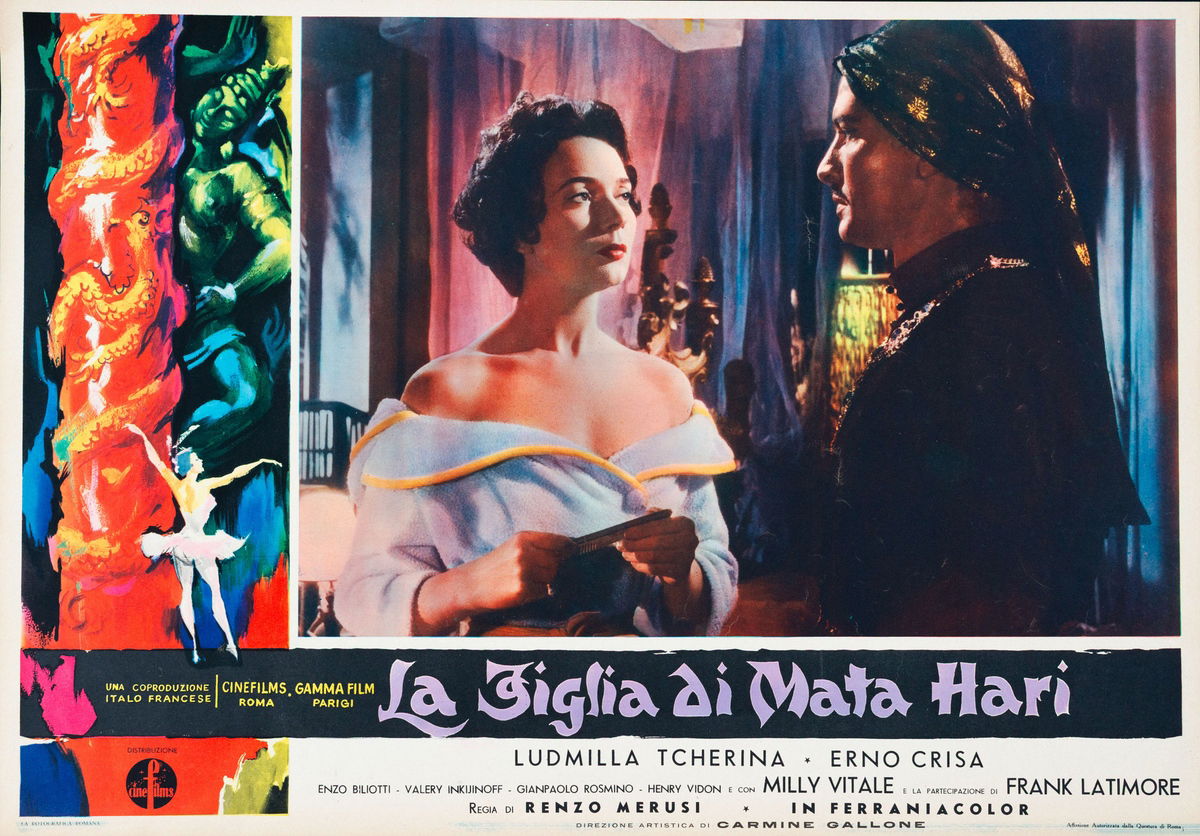 La figlia di Mata Hari - Fotobusta 1