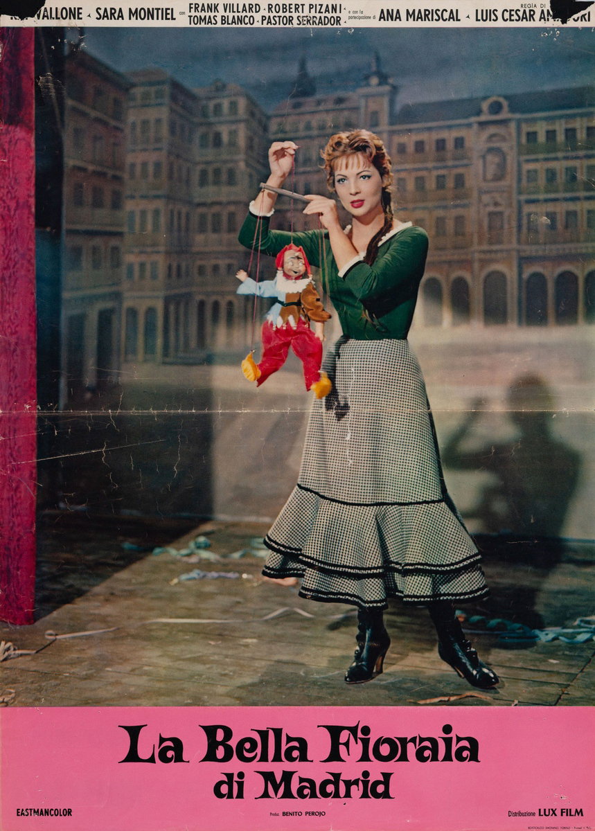 Fotobusta 2 per il film La violetera (1958)