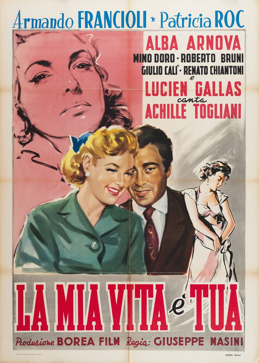 La mia vita é tua - Manifesto 1