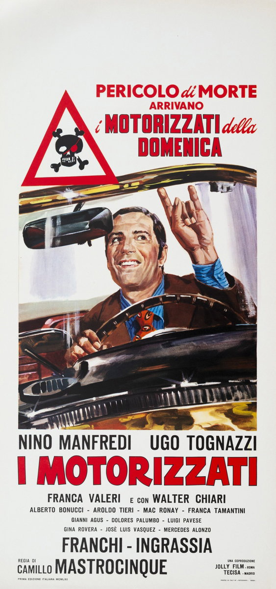 Locandina 2 per il film I motorizzati (1962)
