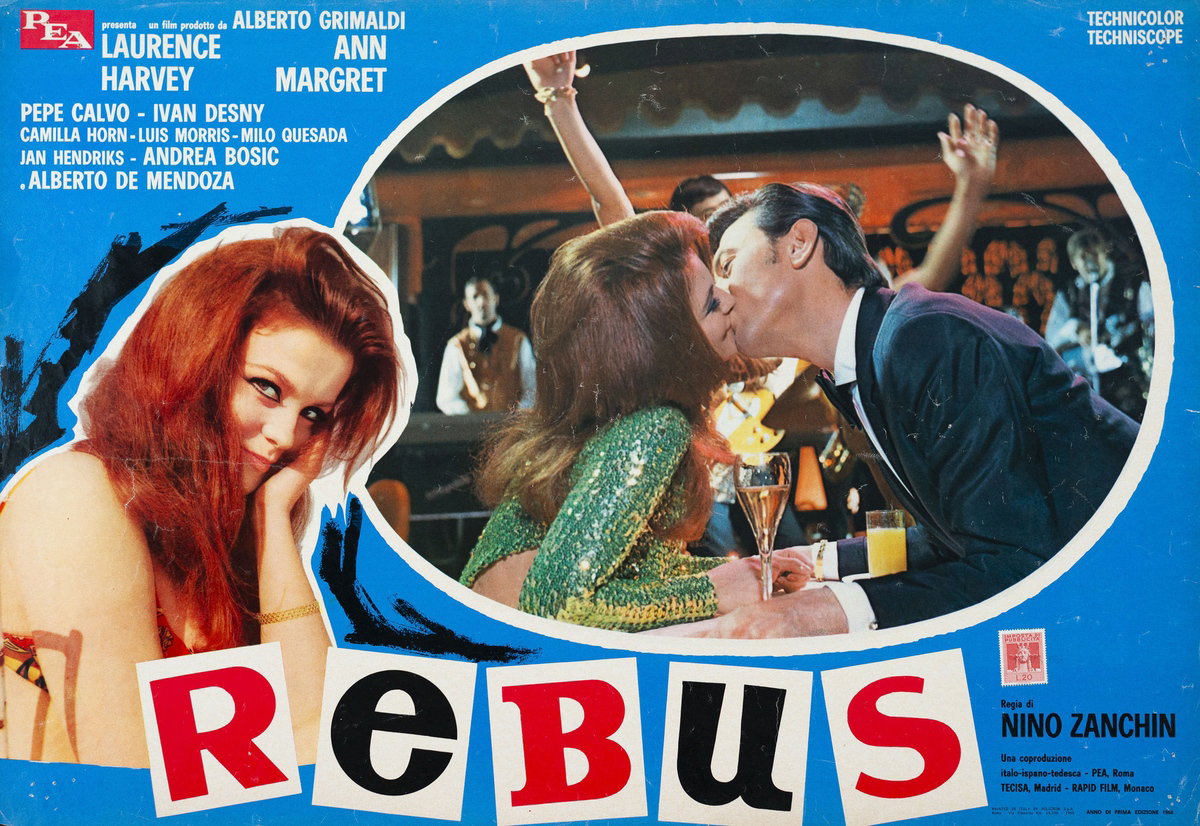 Fotobusta 2 per il film Rebus (1969)