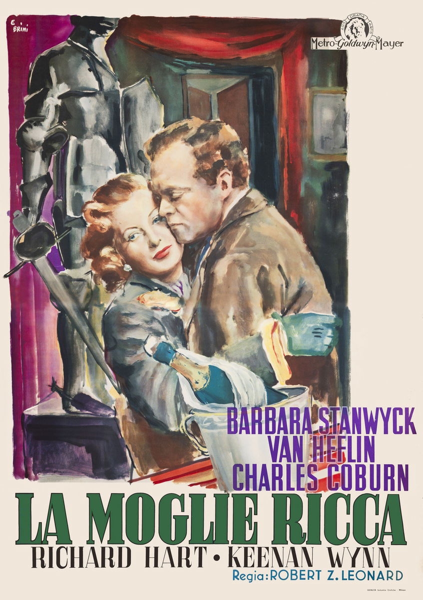 La moglie ricca - Manifesto 1