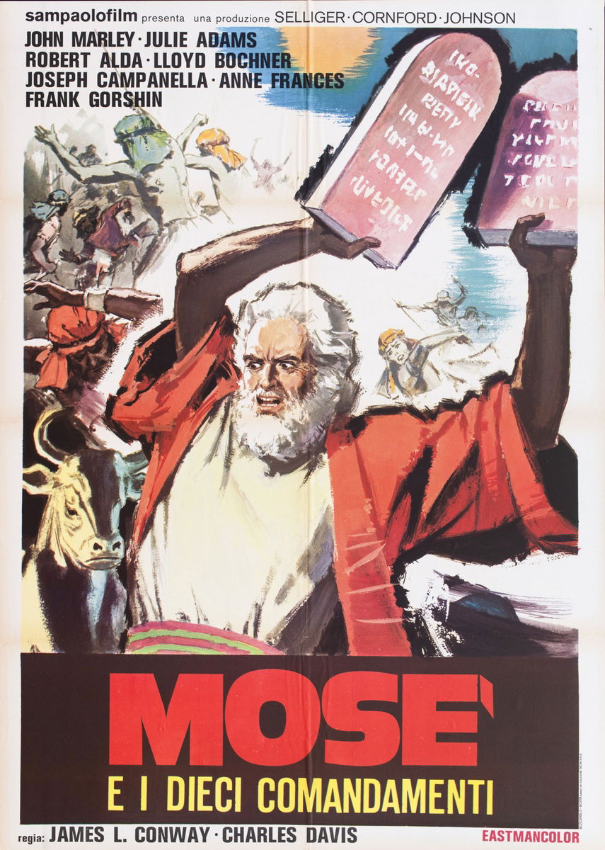 Mosè e i dieci comandamenti - Poster 1