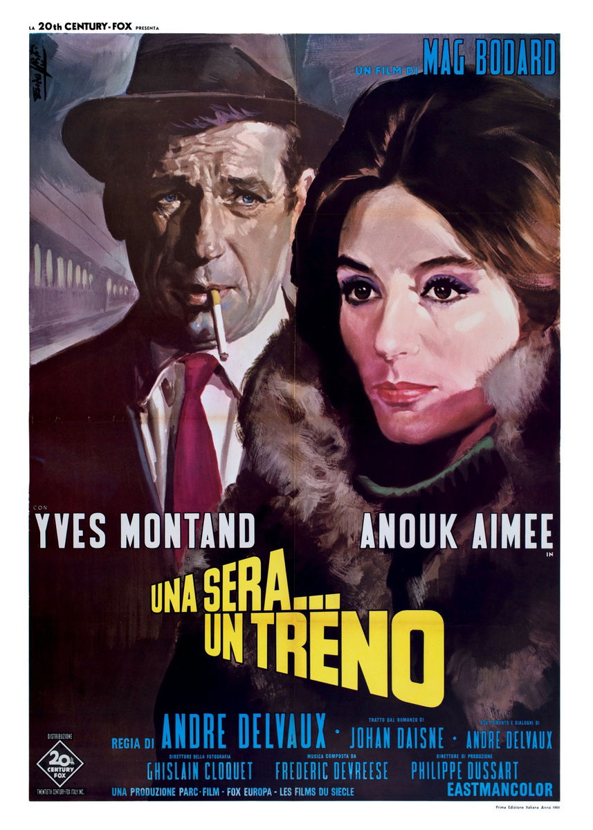 Una sera... un treno - Manifesto 1