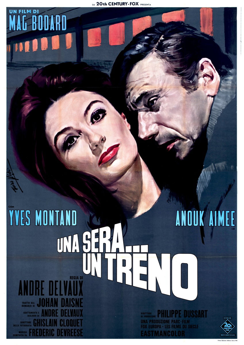 Una sera... un treno - Manifesto 2